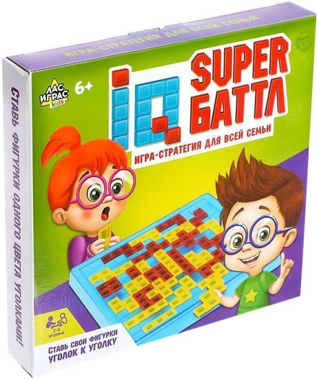 Настольная игра Лас Играс IQ баттл 3303140