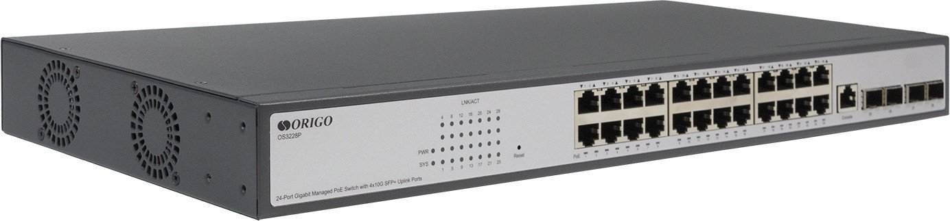 Управляемый коммутатор 3-го уровня Origo OS3228P/370W/A1A