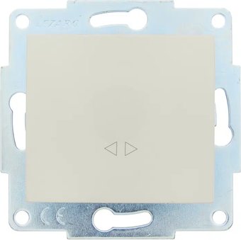Выключатель перекрестный Lezard Asti 7081-3088-107 (жемчужно-белый перламутр)