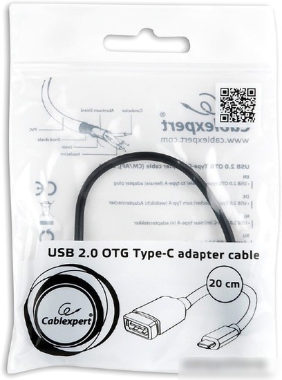Адаптер Cablexpert A-OTG-CMAF2-01