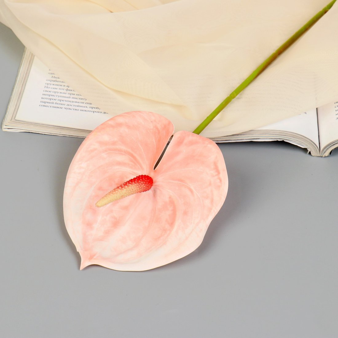 Искусственный цветок Poetry in flowers Антуриум 7510197