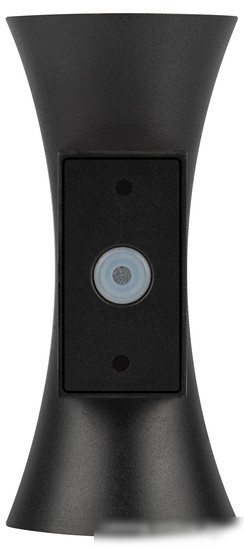 Фасадный светильник ЭРА WL42 BK+GD светодиодная 10Вт 3500К IP54 Б0054420 (черный/золото)