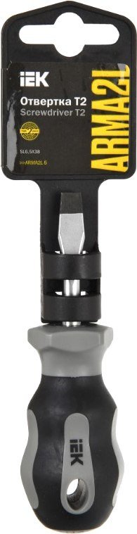 Отвертка IEK A2L5-SC10-T2-SL-65-038