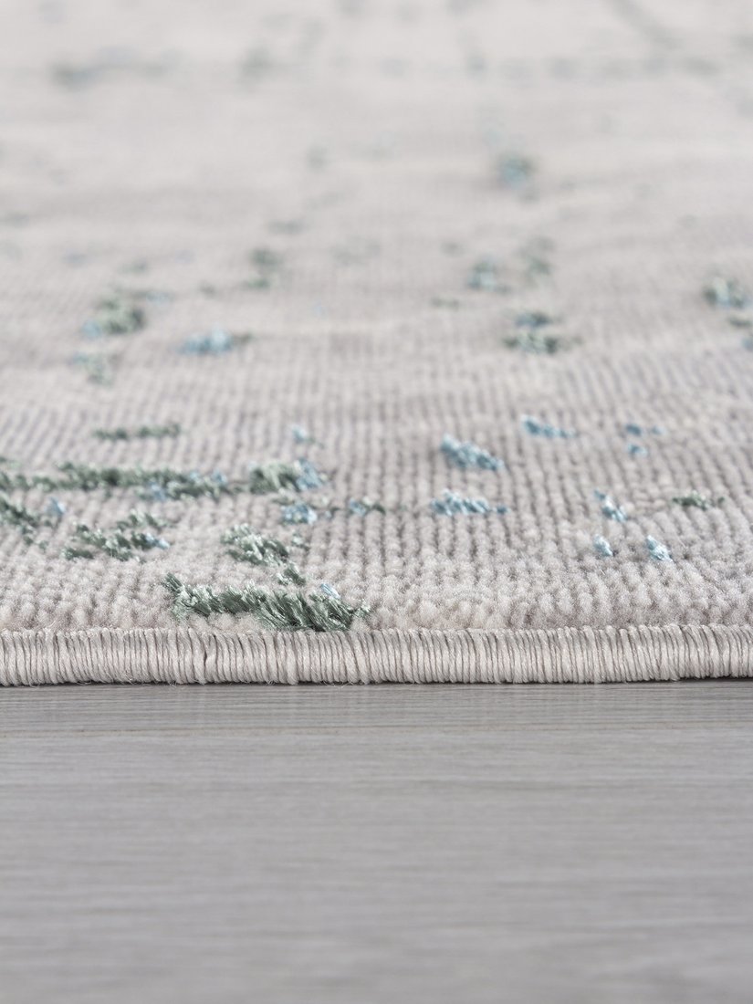 Ковер для жилой комнаты Merinos Liman F169-OVAL-CREAM-D.GREEN (1.6х2.3)