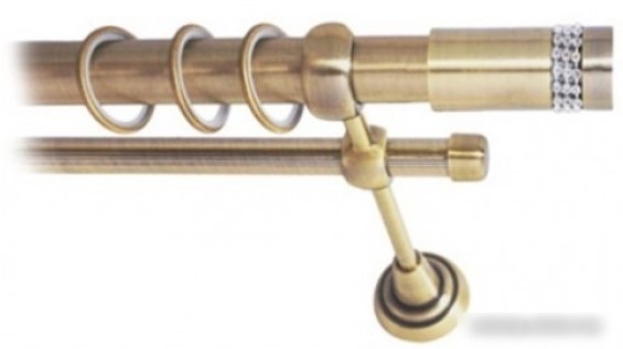 Наконечник для карниза Lm Decor YF116 Имидж 25мм (антик)