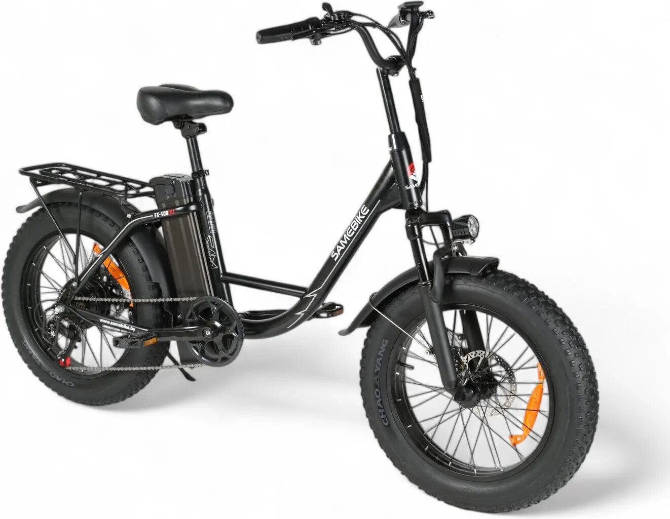 Электровелосипед SameBike FX-500 (черный)