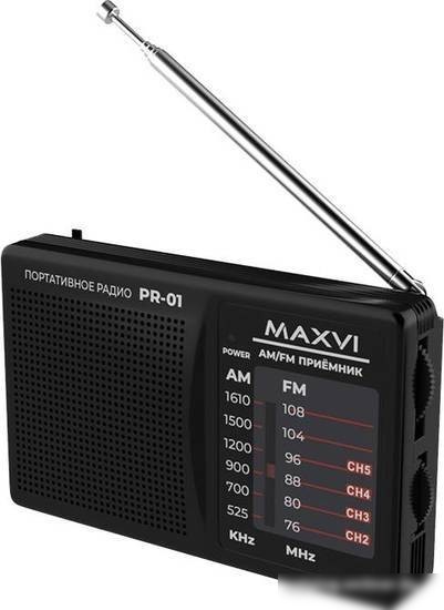 Радиоприемник Maxvi PR-01 (черный)