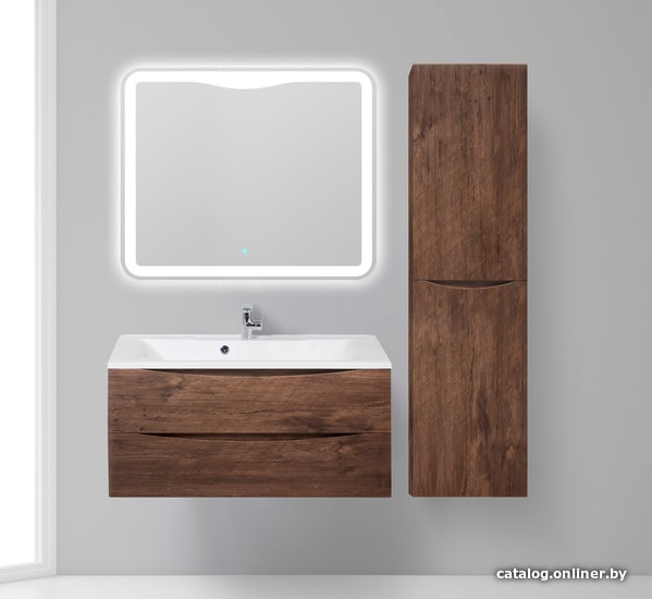 BelBagno Шкаф-пенал Fly-Marino-1500-2A-SC-RW-P-R (rovere moro)