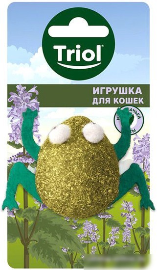 Игрушка для кошек Triol Лягушка 22171050