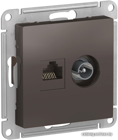 Розетка компьютерная Schneider Electric Atlas Design ATN000689 Розетка компьютерная Schneider Electric Atlas Design ATN000689
