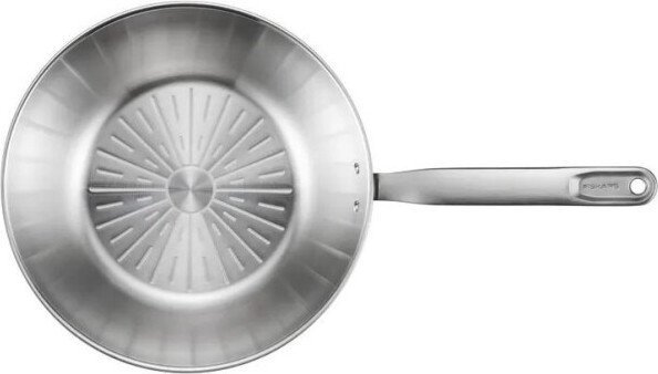 Сковорода ВОК Fiskars All Steel Pure 1065629