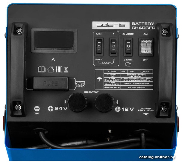 Пуско-зарядное устройство Solaris ST-402