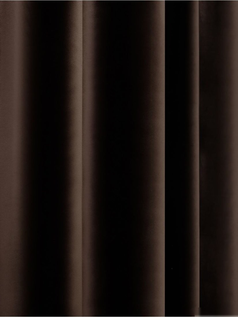 Комплект штор Soft Lines Бархат 9102G-E11 (270x270, шоколад)