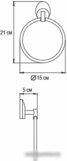 Держатель для полотенца Ekko E1604