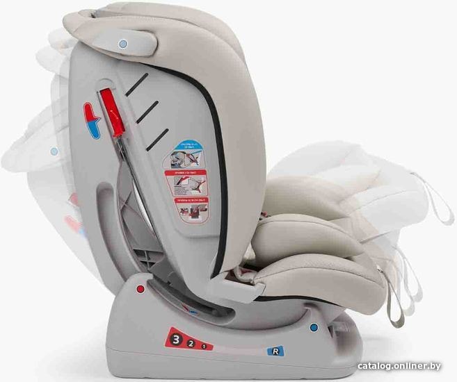 Детское автокресло Happy Baby Sandex (light grey)