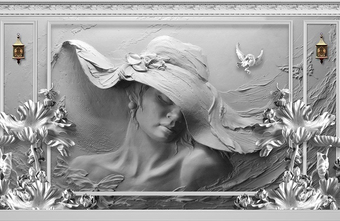 Фотообои Citydecor Барельеф 3D 400x260
