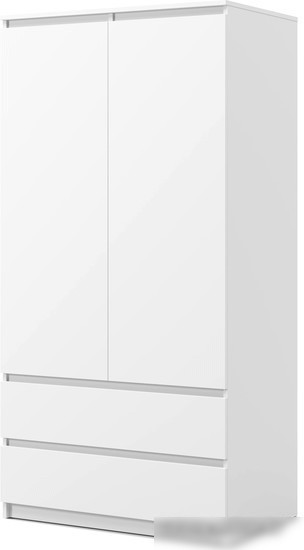 Шкаф распашной MyStar Сноули 900 ИВ-121.06.00 (белый)