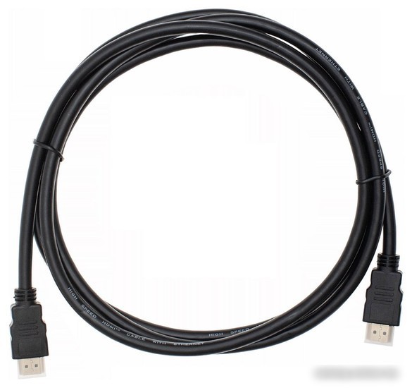 Кабель CACTUS HDMI - HDMI CS-HDMI.1.4-2 HDMI (2 м, черный)