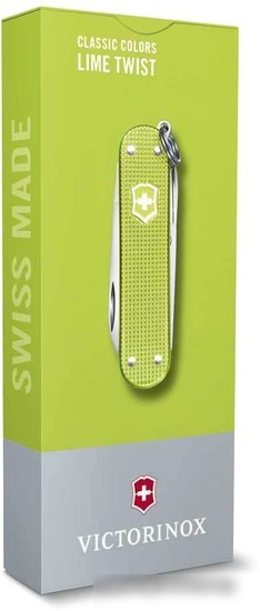 Мультитул Victorinox Classic Alox SD Colors (лаймовый)