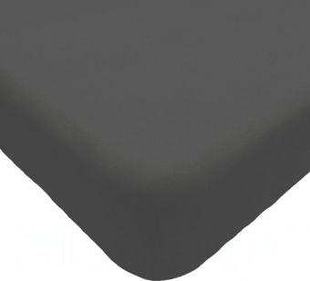 Постельное белье Luxsonia Трикотаж на резинке 180x200 Мр0010-25 (графит)