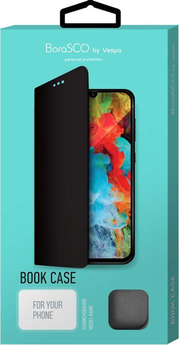 Чехол для телефона BoraSCO ZTE Blade A31 Plus 40859 (черный)