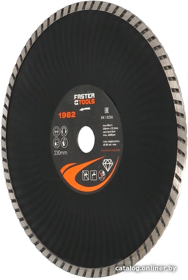 Отрезной диск алмазный Faster Tools 1982 Отрезной диск алмазный Faster Tools 1982