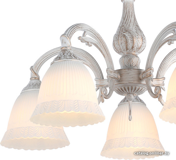 Люстра средней высоты Escada Versailles 1114/5PL E27*60W White