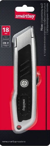 Нож строительный SmartBuy SBT-KNT-18P2