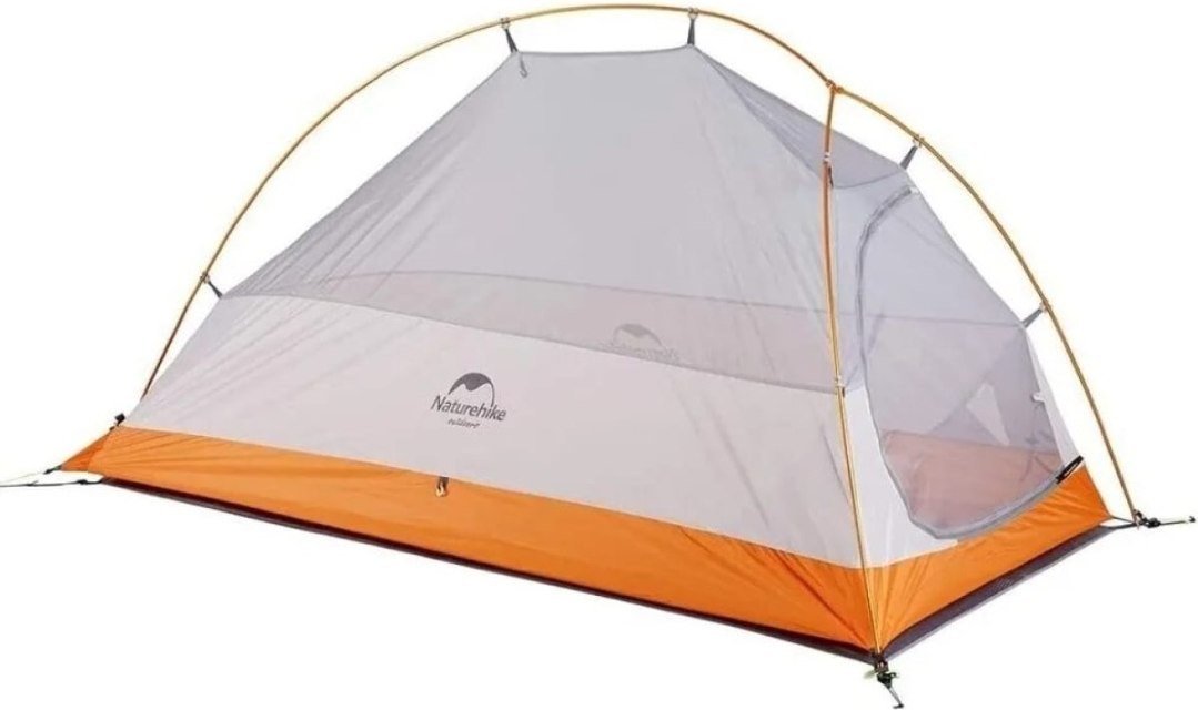 Треккинговая палатка Naturehike Cloud Up NH18T010-T-TOR (оранжевый)