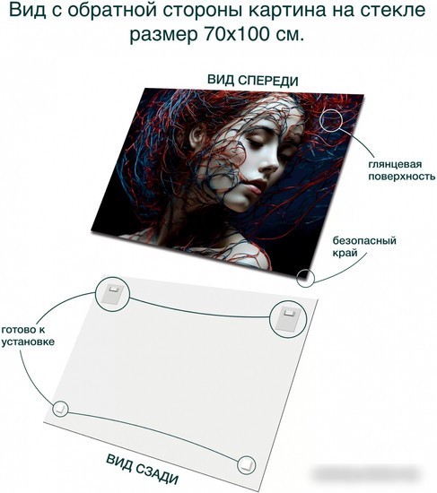 Картина Stamprint Русалка 2 AR075 (70x100)