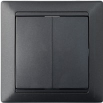 Выключатель Bylectrica Стиль С5 10-803 (графит)