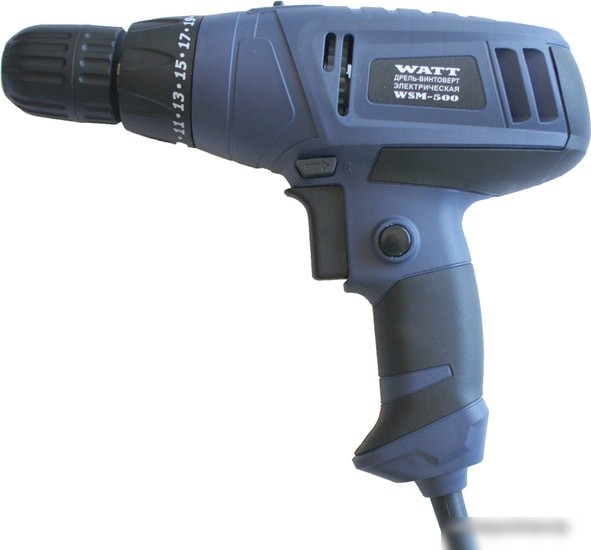 Дрель-шуруповерт WATT WSM-500 250001000 Дрель-шуруповерт WATT WSM-500 250001000