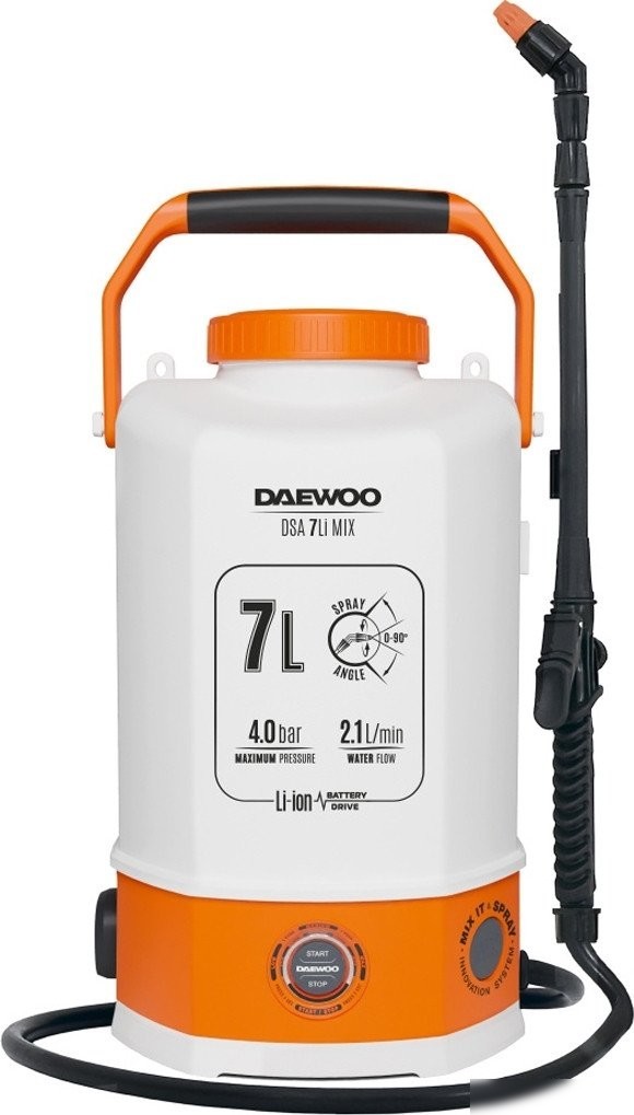 Аккумуляторный опрыскиватель Daewoo Power DSA 7Li MIX (с 1-им АКБ)