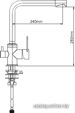 Смеситель Gappo G4399-1