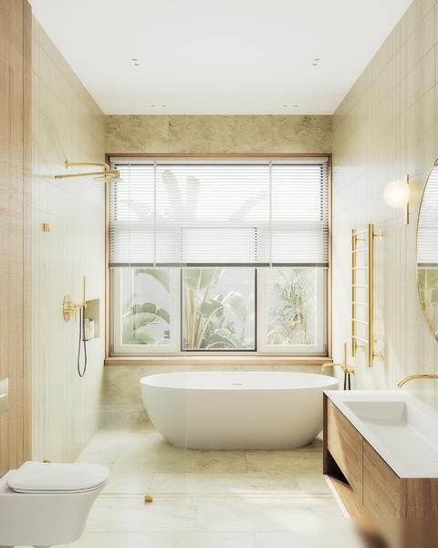 Душевая стенка MaybahGlass 79x195 MGD-259-3 (прозрачное стекло/золото)