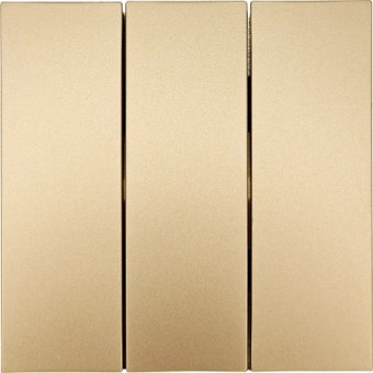 Выключатель Lezard Zima 704-3688-109QC (золото)