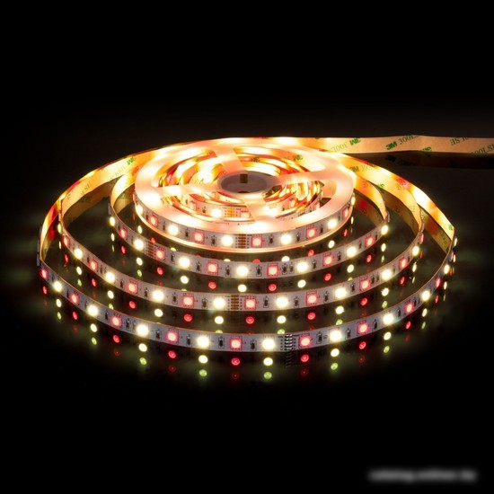Светодиодная лента Elektrostandard 24V 14.4W 60Led 5050+5050 IP20 MIX RGB/дневной белый a053729