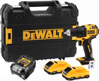 Дрель-шуруповерт DeWalt DCD708L2T (с 2-мя АКБ, кейс)