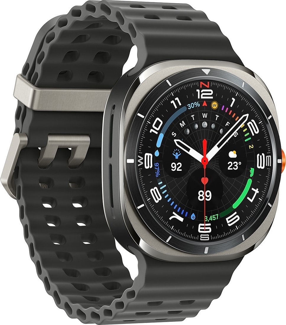 Умные часы Samsung Galaxy Watch Ultra 2025 47 мм LTE (серый титан)