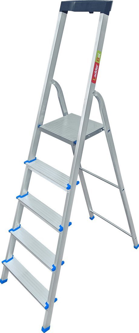 Лестница-стремянка LadderBel STR-AL-5T c органайзером