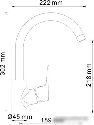 Смеситель Wasserkraft Lippe 4507