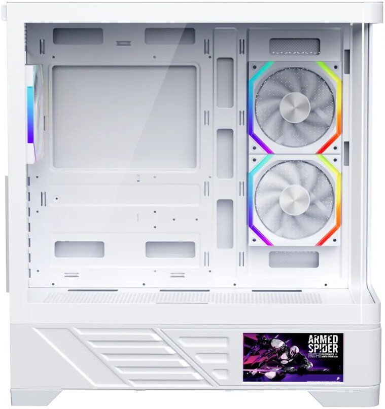 Корпус 1stPlayer MC8 MC8-WH-2FH7R-W-1FH7-W-HUB3 (белый)