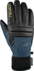 Горнолыжные перчатки Reusch Petra Vlhova R-Tex Xt 6331271-7787 (р-р 6.5, Black/Dress Blue)