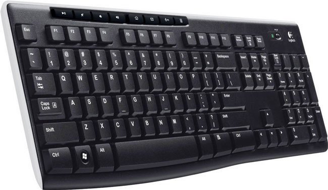 Клавиатура Logitech Wireless Keyboard K270