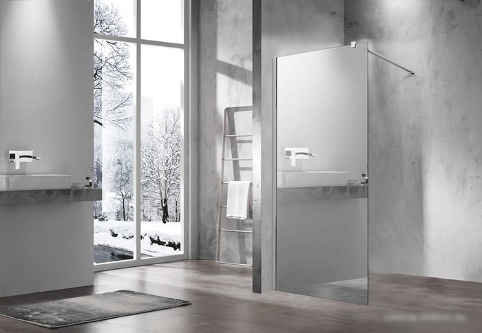 Душевая стенка Vincea Walk-In VSW-1H900MR (хром/зеркальное)