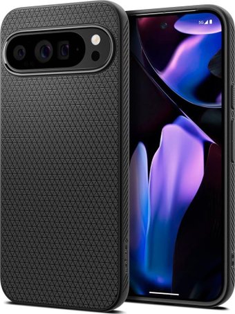 Чехол для телефона Spigen Liquid Air для Google Pixel 9 Pro XL Matte Black