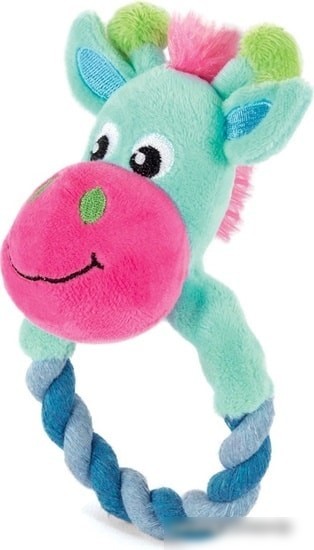 Игрушка для собак Triol Puppy Жираф с кольцом d9/17 см