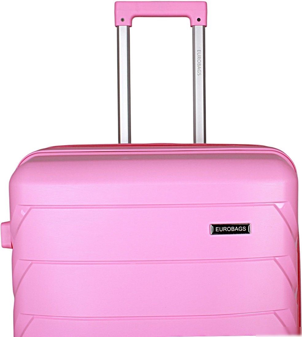 Чемодан-спиннер Eurobags PP-N86 S (розовый)