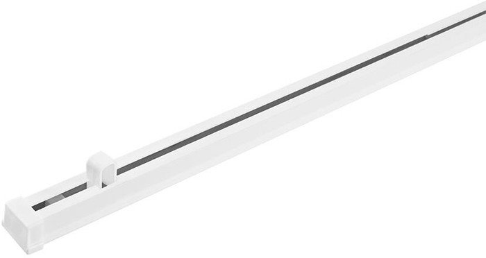 Карниз для штор Legrand раздвижной 1.6-2.2м 1-но рядный 58 091 488 (белый)