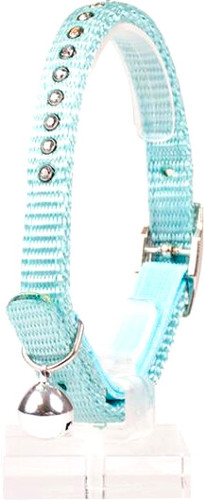 Ошейник Duvo Plus Стразы 11157/blue
